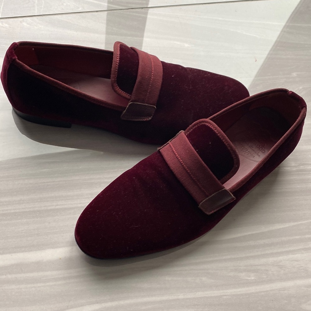 New & Lingwood Loafers Merlot $395